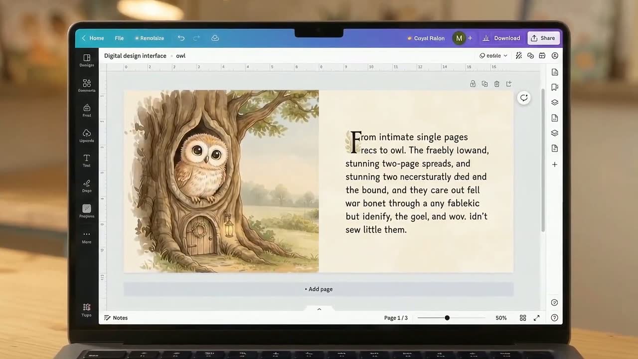 Preview frame from the Fablekit demo video